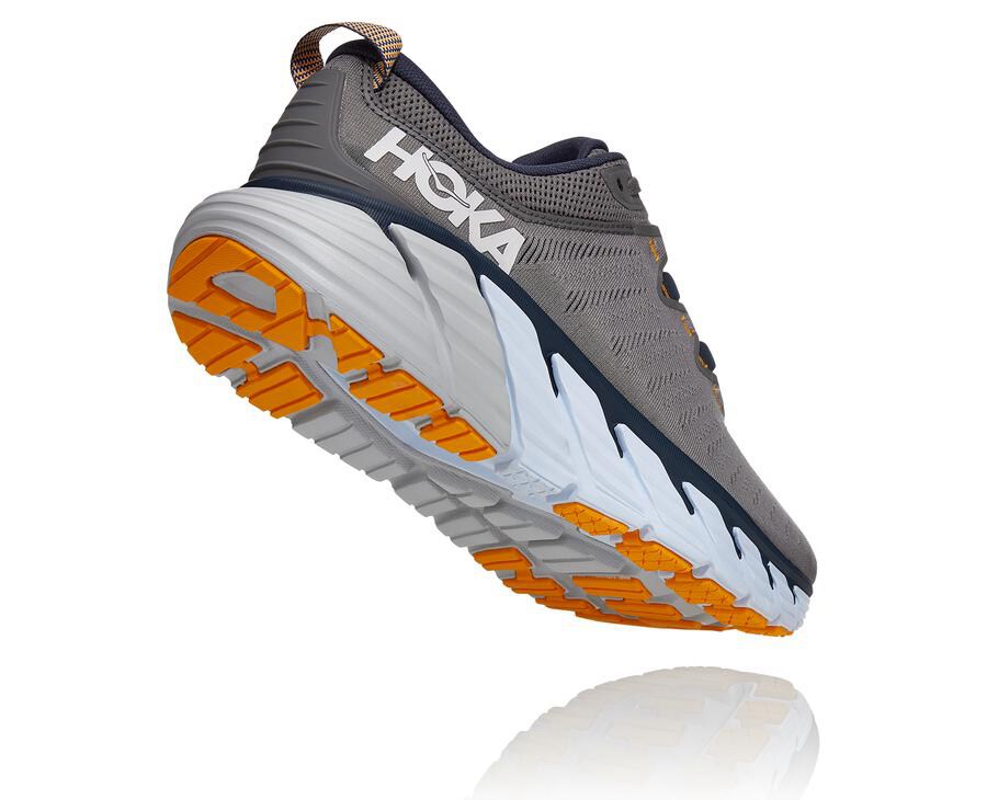 Zapatillas Running Hoka One One Hombre - Gaviota 3 - Gris - WPL370196